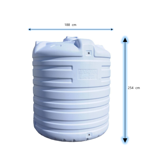 Al-Muhaidib Marjan Vertical Water Tank Capacity 6000 Ltr